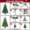 LARS360 Künstlicher Weihnachtsbaum mit LED-Beleuchtung und Produktbild-Vorschau 6