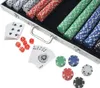 vidaXL Set da poker con 1.000 fiches in alluminio Anteprima dell’immagine prodotto 2