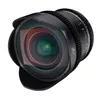 A close-up studio shot of a camera lens. Produktbild-Vorschau