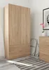 Garderobe Burbank, Schlafzimmerschrank mit 2 Türen und 2 Produktbild-Vorschau 2