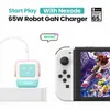 Ugreen Uno RG 65W 3-Port GaN Fast Charger pink blue, Náhľad obrázku produktu 11
