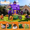 Halloween Aufblasbar Deko Outdoor 2,5M Terrible Geist mit Produktbild-Vorschau 5