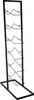 Weinregal - 18 x 84 cm - Schwarz - Metall - geeignet für 6 Produktbild-Vorschau 1
