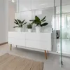 Klebefolie Möbel 152x200 cm - Weiß Matt - Möbelfolie Produktbild-Vorschau 4