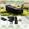 Copertura per sdraio da giardino Peviasot 200×75×40/70 cm, Anteprima dell’immagine prodotto 3