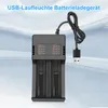 Intelligentes Lithium Akku Ladegerät, USB, 2 Steckplätze, Produktbild-Vorschau 7