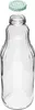 6x 1L Glasflaschen mit Metalldeckel – Saft- und Produktbild-Vorschau 5