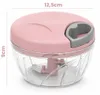 WELLHAUS Handmatige keukenhakker, 600 ml, roze Productafbeelding-voorbeeld 1