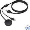 2in1 Induktive Ladegerät Für Samsung Galaxy Watch 3 / 4 / 5 Produktbild-Vorschau 1