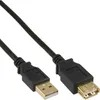 InLine USB 2.0 Verlängerung, ST / BU, Typ A, schwarz, Produktbild-Vorschau 5
