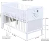 Baby-Delux Babybett Gitterbett Kinderbett Felix Mond Motiv Produktbild-Vorschau 5