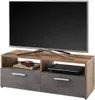 TV-Schrank Rana | 95 x 35 x 36 cm | Anthracite Oak-design Produktbild-Vorschau 12