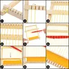 Curtzy Holz Webrahmen aus Holz Bastelset 16,5x21,7cm Großes Produktbild-Vorschau 5