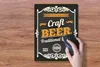 MuchoWow® Mauspad Mousepad Mannshöhle - Bier - Vintage - Produktbild-Vorschau 3
