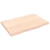 vidaXL Półka ścienna 60x40x2 cm z litego drewna dębowego Podgląd zdjęcia produktu 2