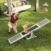 COSTWAY Drevená hojdačka pre psov, agility hojdačka pre Náhľad obrázku produktu 2