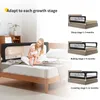 180cm Barrière de lit Barrière de lit Réglable en hauteur Voir les images du produit 8
