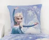 A pillowcase with Elsa from Frozen printed on it, placed on a bed. Produktbild-Vorschau