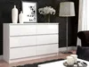 COMMODE K140 6TIERS CLP DĄB ARTISAN BLANC Bureau avec 6 Voir les images du produit 6