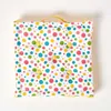 HOMESCAPES Sitzkissen Polka Dots Bunt 100% Baumwolle, 40 x Produktbild-Vorschau 3