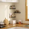 EUGAD Wandregal 3er Set, aus Metall, schwebendes Regal, Produktbild-Vorschau 4