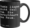 Mr. & Mrs. Panda Trinkbecher Hunde liegen nicht faul... - Produktbild-Vorschau 1
