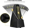Mechanisches Metronom mit Glocke, klassische Pyramidenform, Produktbild-Vorschau 2