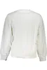 Herren Sweatshirt - Weiß, Rundhals, Langarm, Logo-Druck Produktbild-Vorschau 2