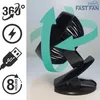 Starlyf® Fast Fan - 2er Set, Akku Ventilator, USB, Produktbild-Vorschau 3