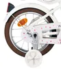 Volare Blossom Kinderfahrrad - Mädchen - 14 Zoll - Weiß Produktbild-Vorschau 15