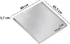 BBQ-Toro Plaque de gril en acier inoxydable, 40 x 41,5 cm, Voir les images du produit 3