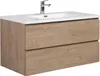 Badplaats Badmöbel Set mit Waschbecken und Unterschrank Produktbild-Vorschau 1