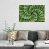DEQORI Hybrid Leinwand Bild 90x60 cm 'Alchemie der Aloe' Produktbild-Vorschau 3