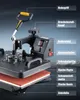 Crenex 8 IN 1 38x30cm Transferpresse T-Shirtpresse Produktbild-Vorschau 3