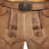 MADDOX Kurze Herren Lederhose "Hopfensee" mit Gürtel | Produktbild-Vorschau 6