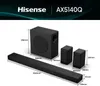 Hisense AX5140Q, 5.1.4-Kanal-Soundbar mit kabellosem Produktbild-Vorschau 7