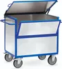 fetra 2833, Stahl, Transportwagen, Blau, 600 kg, 4 Produktbild-Vorschau 1