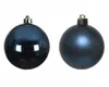 Christbaumkugeln Night Blue dunkelblau 5 x glänzend & 5 x Produktbild-Vorschau 9
