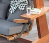 Westmann Balançoire hollywoodienne en bois d'iroko Luna Voir les images du produit 9