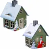 Räucherhaus aus Metall Weihnachtsmotiv Produktbild-Vorschau 1