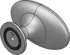 Furnipart Möbelknopf Simple Breite 60mm - ovaler Produktbild-Vorschau 5