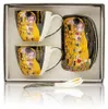 Home Elements Tasses avec soucoupes et cuillères 2 x 250 Voir les images du produit 3