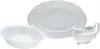 CreaTable, 16029, Maria Theresia Weiss, Servier Set 3-tlg, Produktbild-Vorschau 1