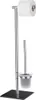 WENKO Stand WC Garnitur LIMA Toiletten Bürsten Klo Halter Produktbild-Vorschau 1