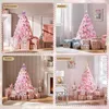 Yaheetech 124 cm Künstlicher Weihnachtsbaum mit 208 Spitzen Produktbild-Vorschau 4