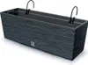nabbi Plastový balkónový kvetináč DFC600W 58 cm - antracit Náhľad obrázku produktu 1