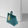 Mars & More Turstopper - Samt - Farbe petrolblau - 17 cm Produktbild-Vorschau 6