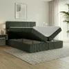Boxspringbett RALF  140 x 200 cm mit Bettkasten, Topper und Produktbild-Vorschau 3