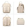 OKWISH Wickeltasche Rucksack, Wickelrucksack mit Produktbild-Vorschau 4