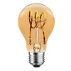 LED Spiral Filament Rustika Birnenform A60 3W E27 gold Produktbild-Vorschau 1